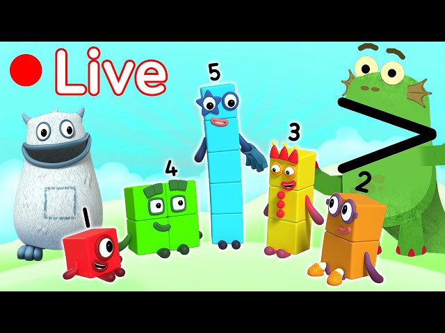 🔴 Back to School Basic Maths | Learn to Count with the Numberblocks!