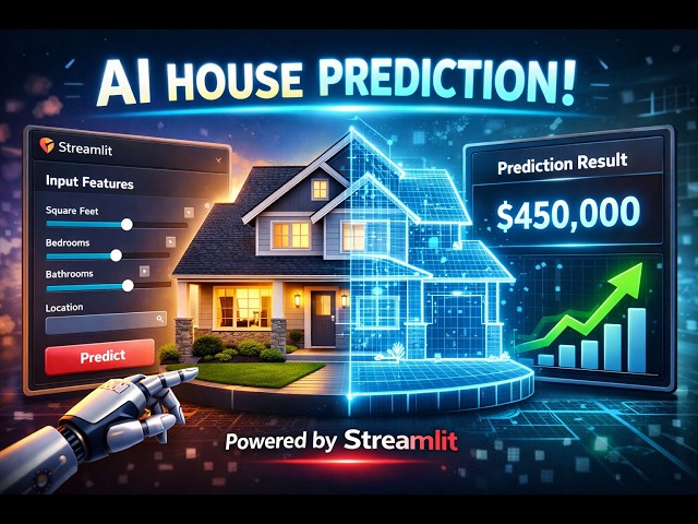 Build an AI House Price Predictor with Streamlit | Full Project from Scratch