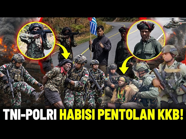 Tense, Raid Operation Against KKB Leaders! TNI-Polri Capture OPM Commander and Seize Hundreds of ...