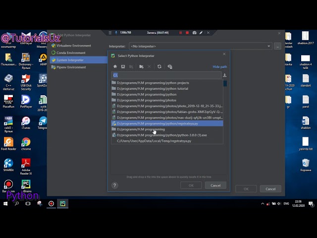 1-dars Python | Pycharm va pitonni o'rnatish