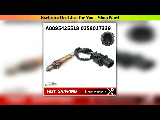 O2 Oxygen Lambda — Hands-On (2025): O2 Oxygen Lambda Sensor A0095425518 0258017339 For