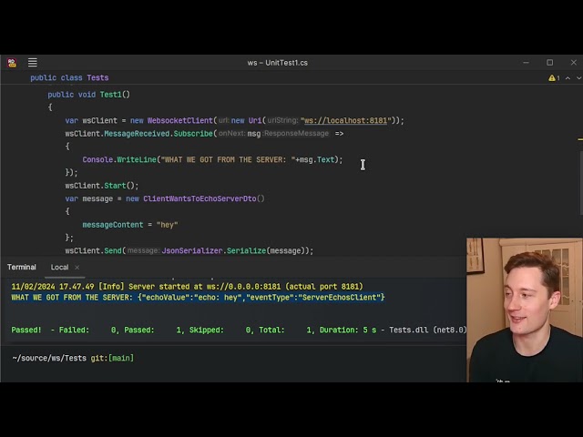 Testing WebSocket API + CI/CD 🔬