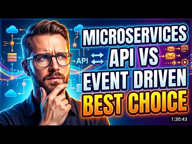 API vs Event Driven: When to Use Each in Microservices