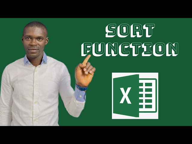 Lesson 12: Sort Function