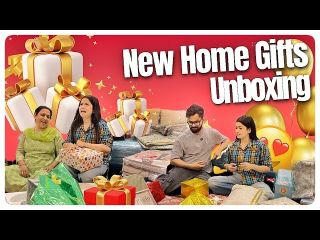 Itne sare gifts mile new ghar ki opening par😃 #shorts #ytshorts #vlog