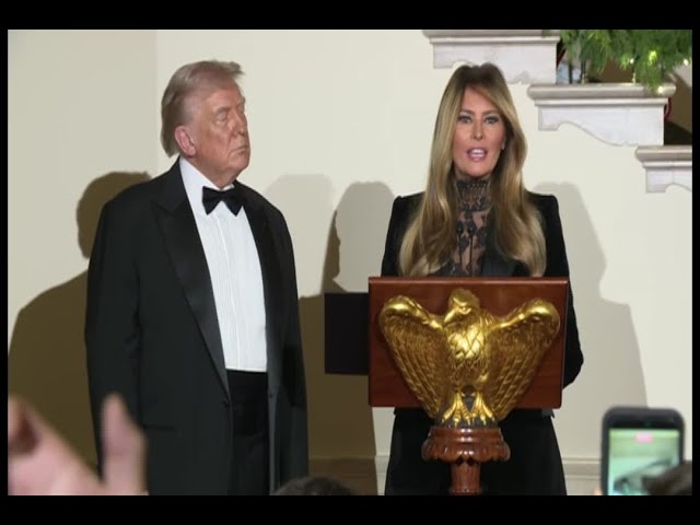 First Lady Melania Trump says she will launch a new legislative initiative in 2026