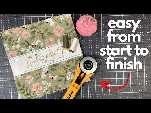 Watch This Layer Cake Bloom Into a Beautiful Quilt