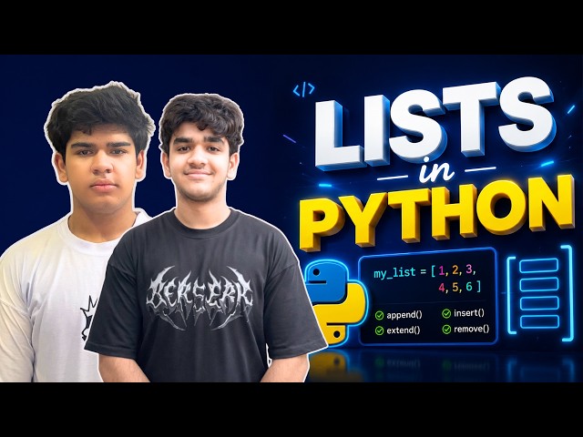 Python Lists Explained | Complete Beginner Tutorial