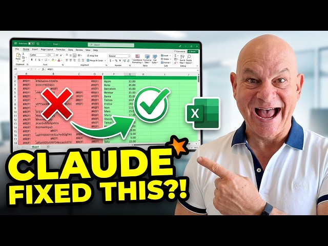 While I Slept, Claude Fixed a Folder of Broken Excel Files