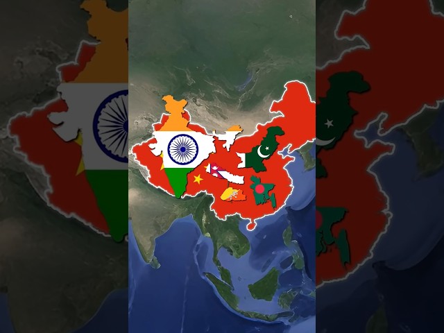 How Big Is China? 🤯 #shorts