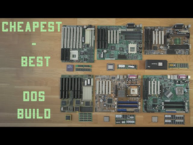 Buying Guide - The Cheapest and Probably The Best DOS Gaming Computer