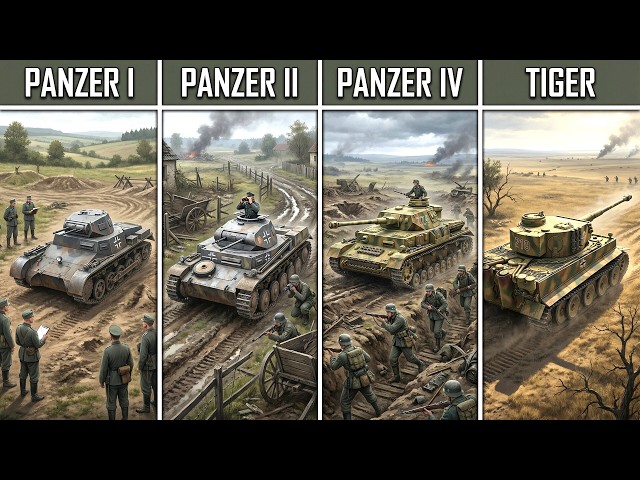 Every Nazi Germany Tank Used in World War II Explained