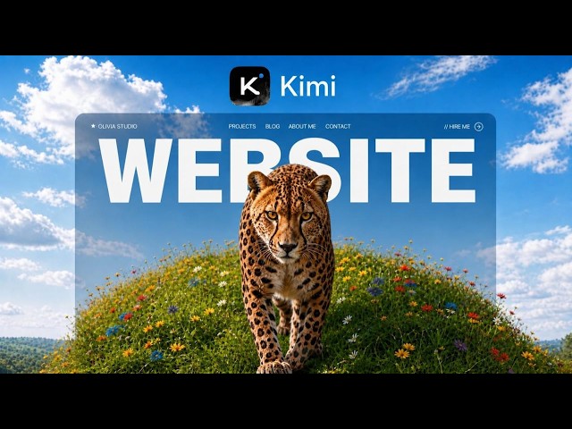 Kimi K3 Builds Beautiful $20,000 Websites in 19 Mins