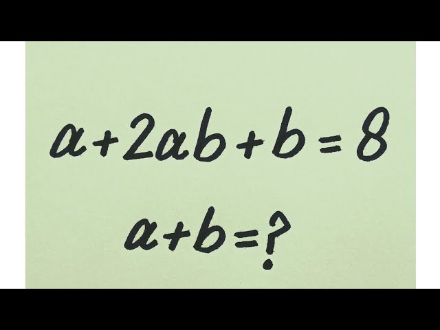 France | Can you solve this?? | International Olympiad Math Problem 