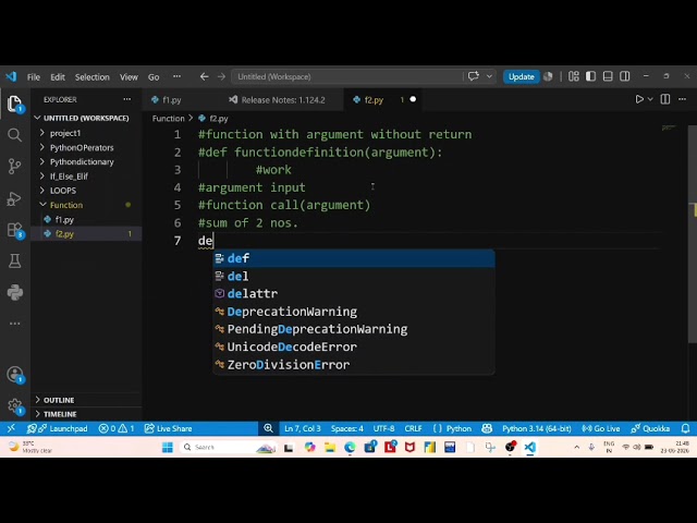 Python Function with Arguments (Without Return) | Explained Simply for Beginners|Python Function#4