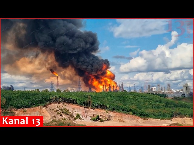 Fire at Amur Gas Chemical Complex in Russia’s Far East – Several people injured