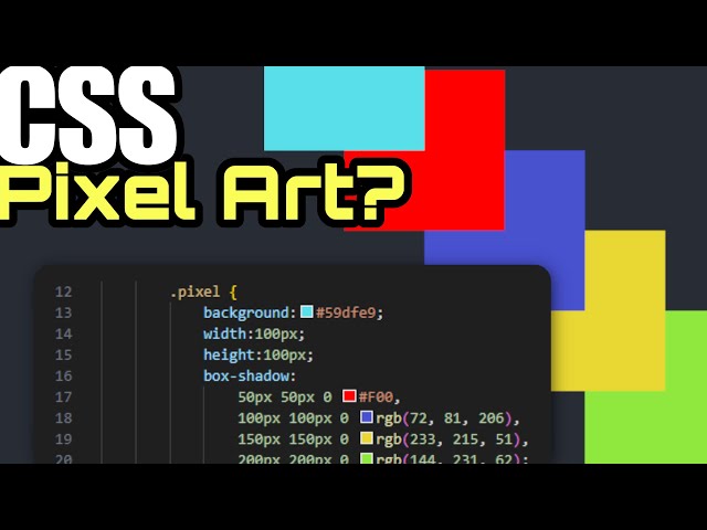 CSS Pixel Art: The Stacked Box Shadow Method 👾
