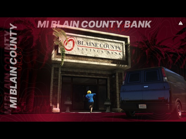 FiveM Blaine County Savings Bank Heist - MarKz3D MLO | QB | QBOX | ESX | Custom
