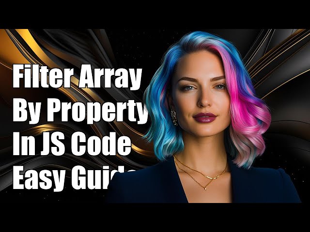 How to Filter an Array of Objects by Property Values in JavaScript