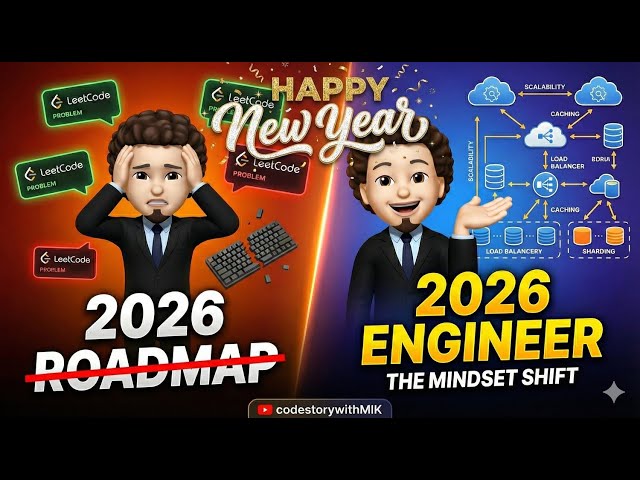 What 99% of Coders Are Missing in 2026 | The Mindset Shift | New Year 2026 | codestorywithMIK