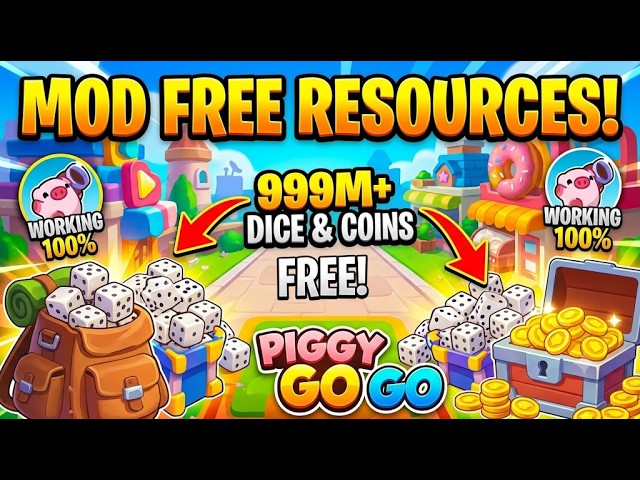 Piggy GO code - how to get infinite resources for iOS Android