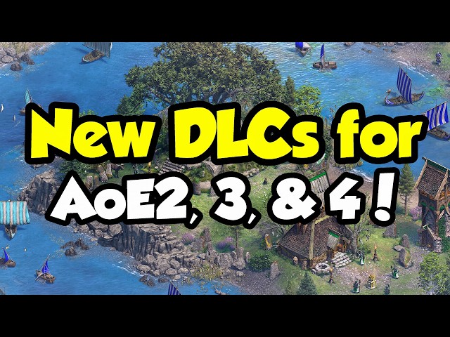 New Viking DLC for AoE2! (plus AoE3 & AoE4)