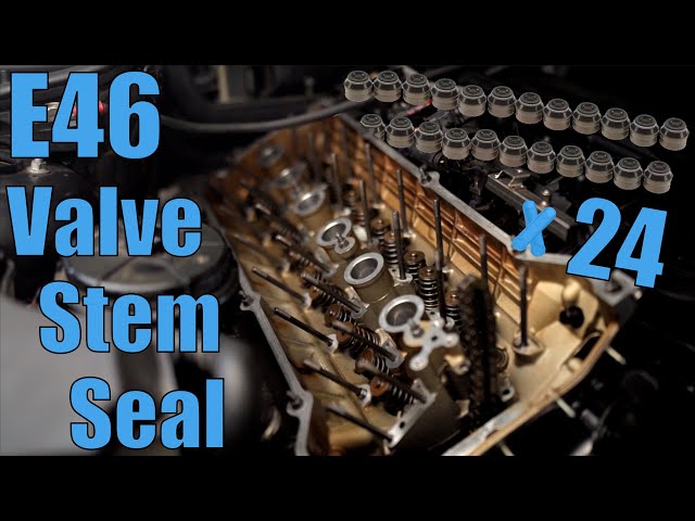 BMW E46 Valve Stem Seals Replacement - Full Tutorial