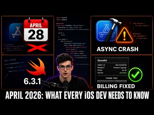 Xcode 26.4.1 the App Store Deadline, and the iOS Job Market: April 2026 Breakdown