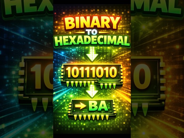 Binary to Hexadecimal conversion in Telugu | Digital Electronics | Exp - 2 | #digitalelectronics