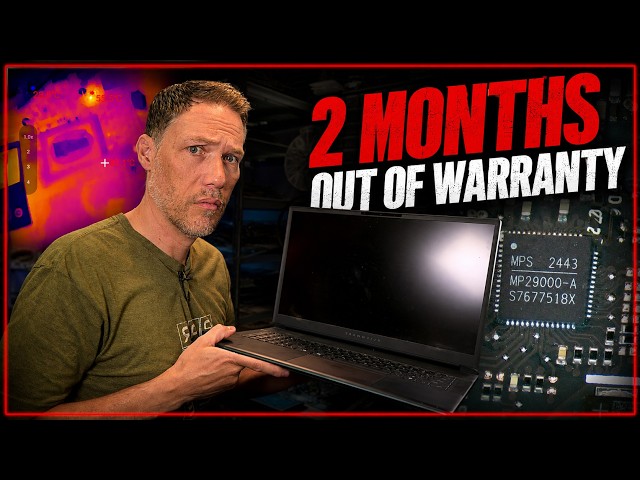 2 Months Out of Warranty and This $4000 Gaming Laptop Has Already Failed!