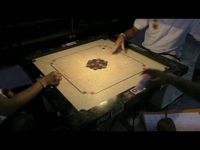 BEST CARROM SUSPENSE AND FINISH EVER, Sandeep Deorukhkar, ICF Cup Delhi