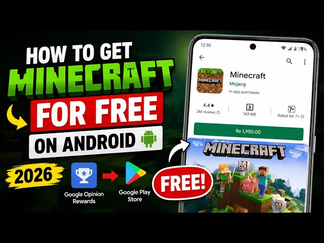 How to Get Minecraft for Free on Android (2026)