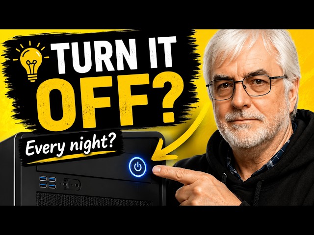No Worries Tech Tips - Should you leave your Computer On