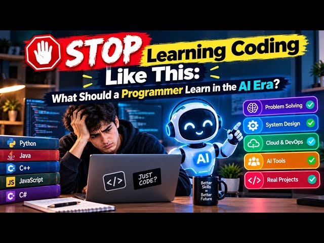 STOP Learning Coding Like This: AI کے دور میں پروگرامر کو کیا سیکھنا چاہیے؟ | Future of Programming