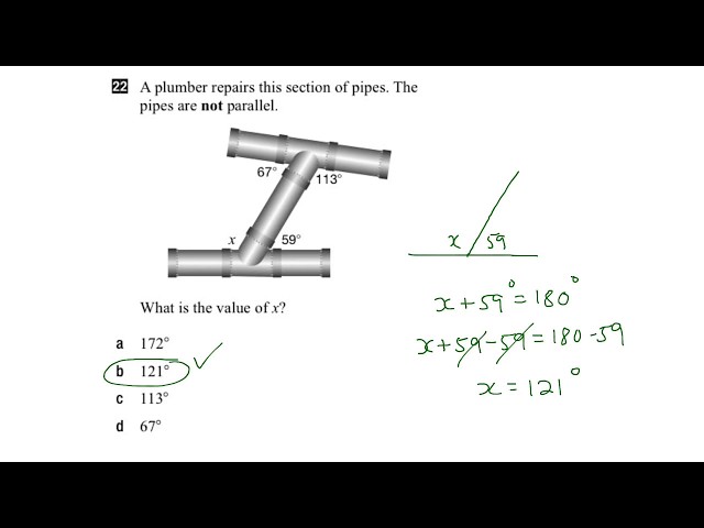 EQAO Grade 9 Applied Math 2017 Question 22 Solution
