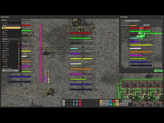Factorio Space Age - Science Meter