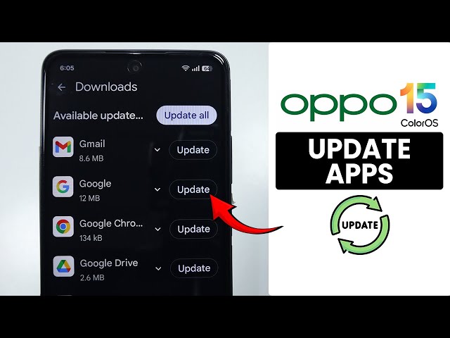 [ColorOS 15] How to Update Apps on ANY Oppo Phone - App Update Setting