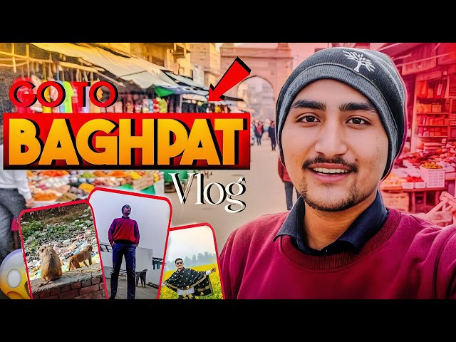 Ghar Se Coaching Tak Ka Safar | Baraut to FIR Baghpat Vlog.