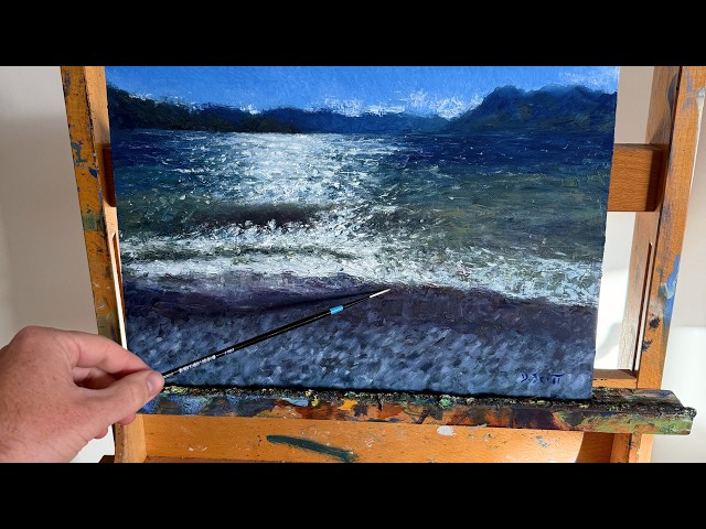 How to Paint a Pebble Beach Using Impressionist Techniques