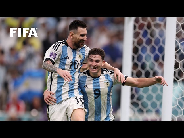 1-Minute Semi-Final: Argentina 3-0 Croatia | 2022 World Cup