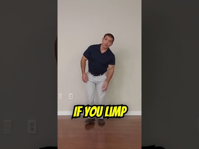 2 Simple Exercises to Help You Walk Without Limping
