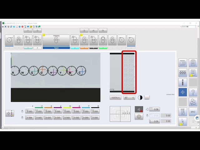 Gallus Labelfire - HMI Vision System: Explained in detail