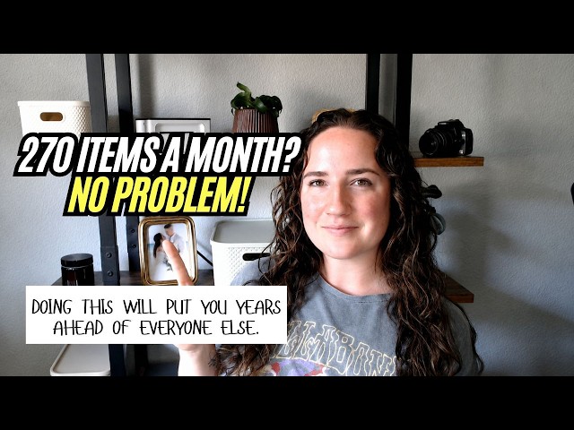 Put Sourcing On Easy Mode (capitalize on 90% of the thrift store)