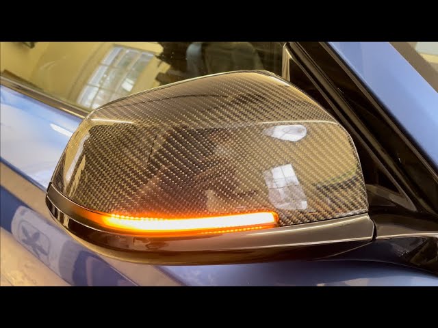 Sequential Side Markers & Carbon Fiber Mirrors Install Tutorial (BMW F Chassis 2/3/4 Series)