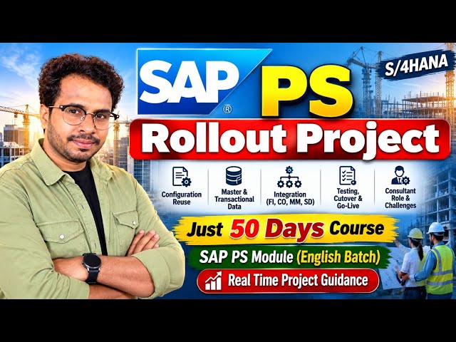 SAP PS Rollout Project -SAP PS In Telugu-SAP PS Videos in Telugu -SAP project System -Telugu