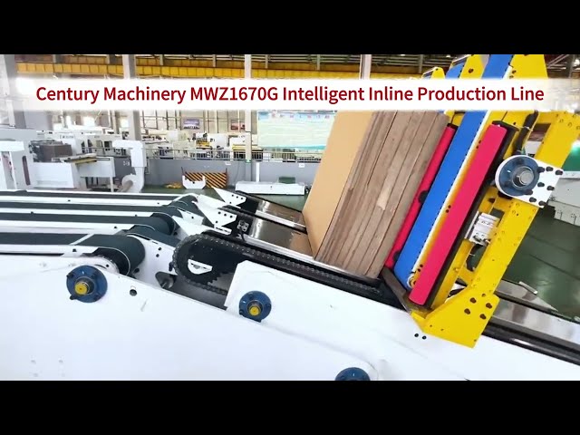 Century MWZ1670G Intelligent Inline Line | Full Automation Solution for Carton Plants