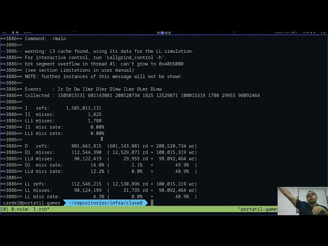 Infraestructuras 2025-II C8-3 Profiling Valgrind II