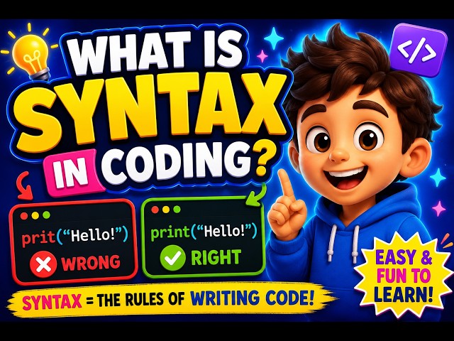 Learn Coding Basics: What is Syntax?