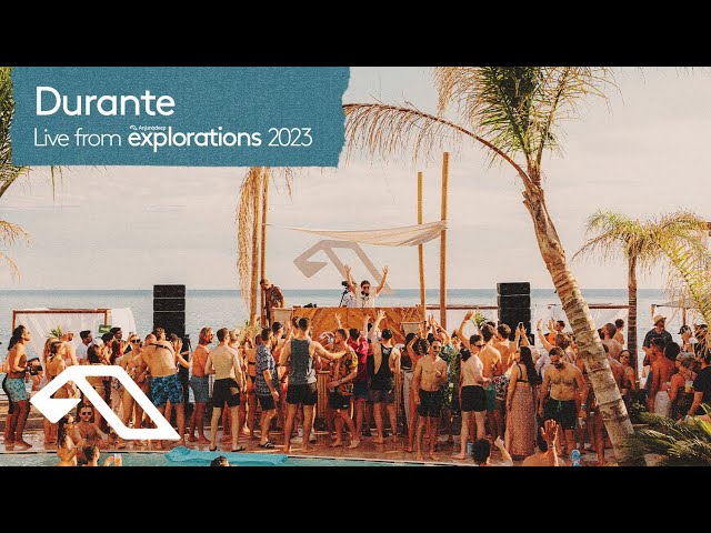 Durante | Pool Party DJ Set | Live at Anjunadeep pres. Explorations 2023 (4K) (@DuranteMusic )