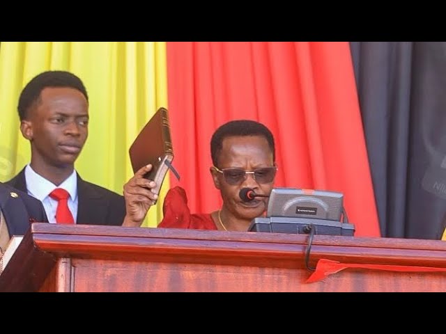 Hon. Bakireke Nambooze Betty sworn in as MP Mukono Municipality, 2026-2031. 